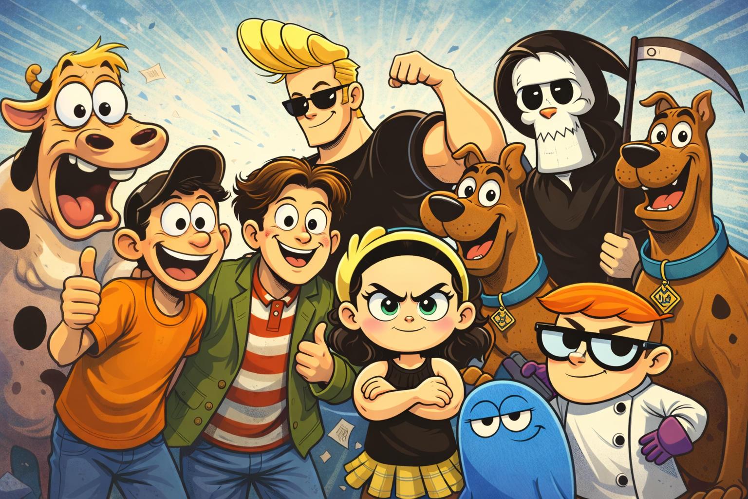 Când la tv erau desene