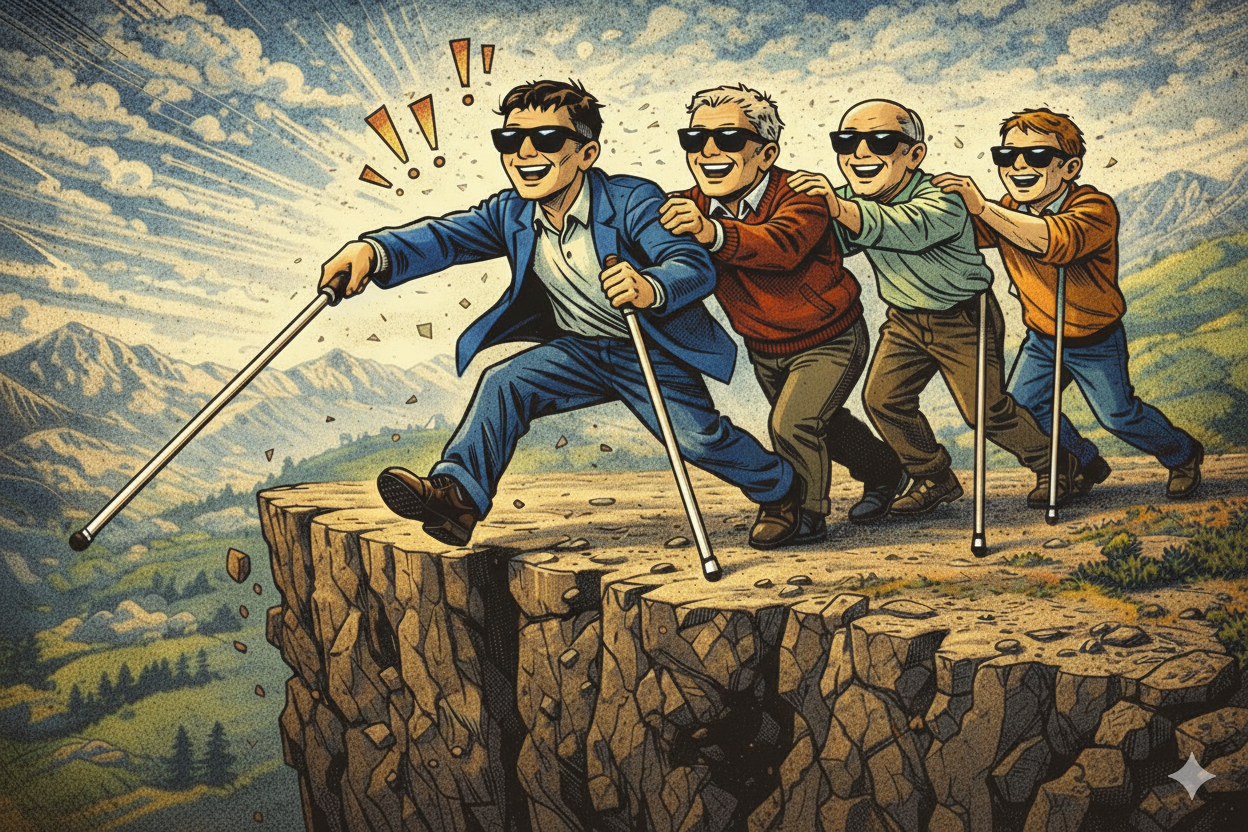 Orbul ghidează orbii